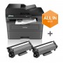 BROTHER MULTIF. LASER MFCL2827DWXL A4 B/N, 32PPM FRONTE/RETRO USB/WIFI ALL IN