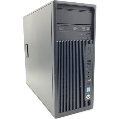 PC WORKSTATION - HP Z240 - INTEL XEON E3 - 32GB RAM DDR4 - 512GB SSD - NVIDIA QUADRO P4000 8GB - WIN11 PRO - 12 MESI GARANZIA