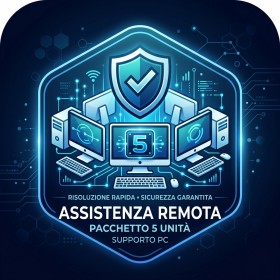 ASSISTENZA REMOTA - pacchetto da 5 Unità