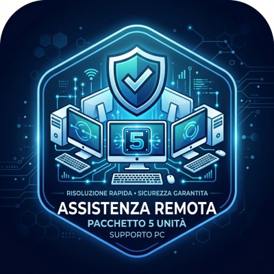 ASSISTENZA REMOTA - pacchetto da 5 Unità
