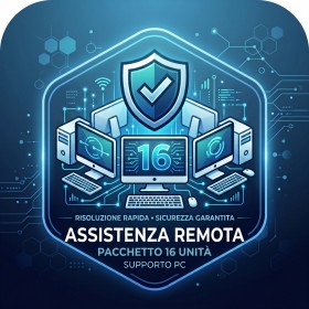 ASSISTENZA REMOTA - pacchetto 16 Unità
